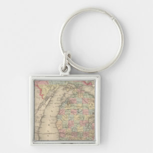 Michigan Key Ring