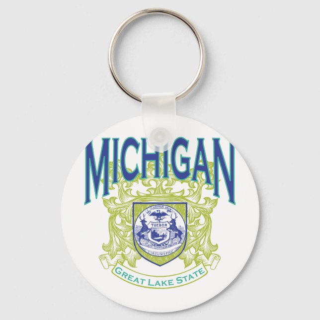 Michigan Key Ring (Front)