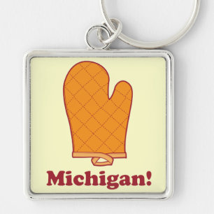Michigan Key Ring