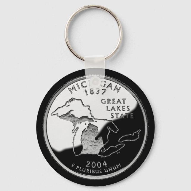 MICHIGAN KEY RING (Front)