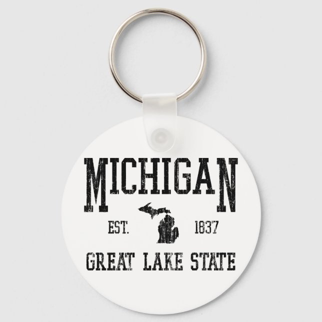 Michigan Key Ring (Front)