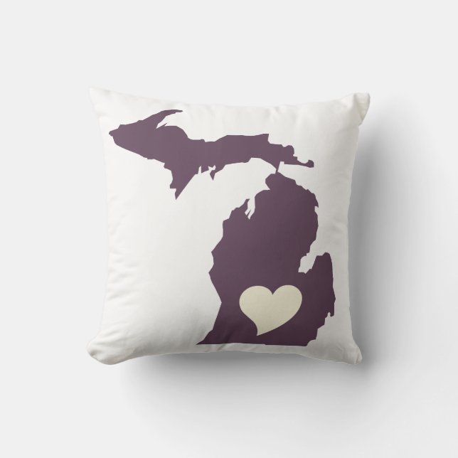 Michigan Love Cushion (Front)