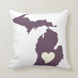 Michigan Love Cushion