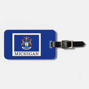 Michigan Luggage Tag