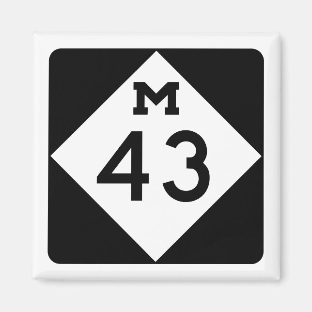 Michigan M-43 Magnet (Front)