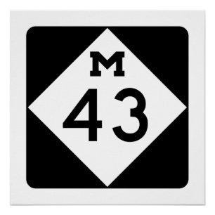 Michigan M-43 Poster