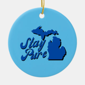 Michigan - Map Outline Ornament