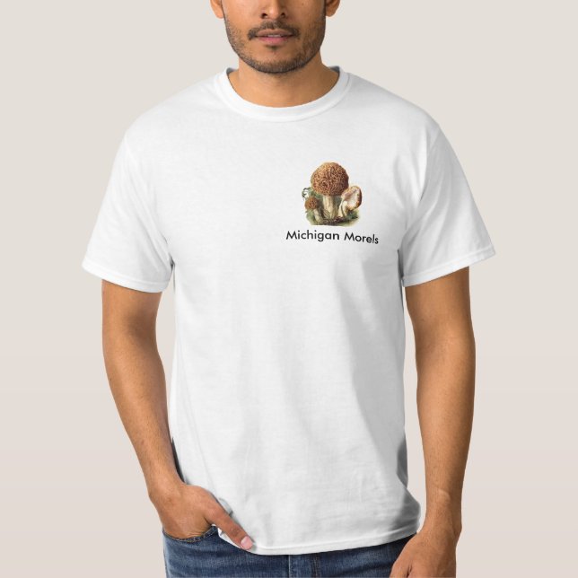 Michigan Morels T-Shirt (Front)
