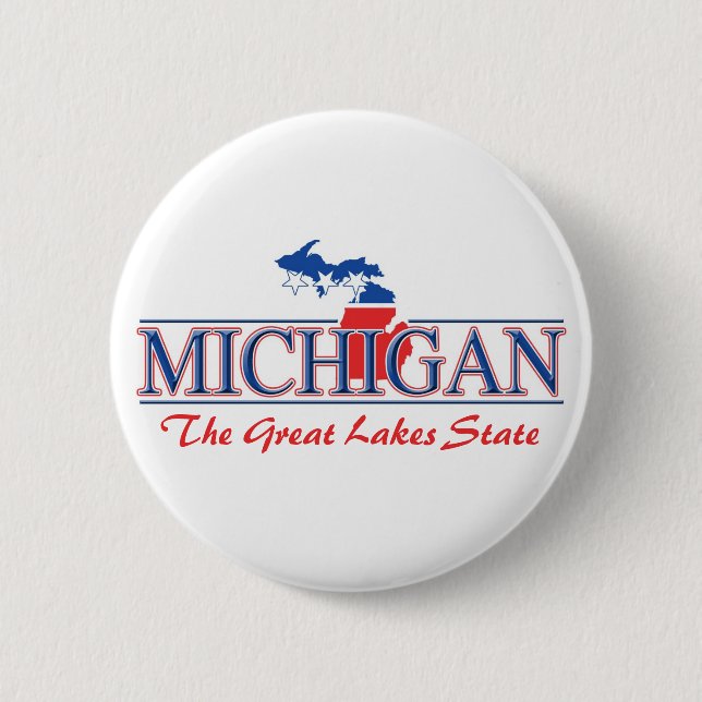 Michigan Patriotic Buttons (Front)