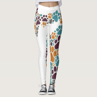 Michigan Paw Prints Women's Leggings