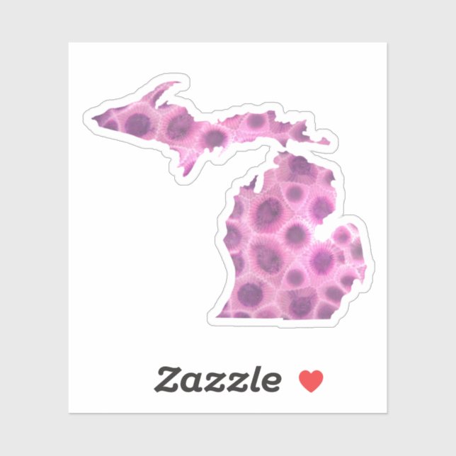 Michigan Petoskey stone | Great Lake state (Sheet)