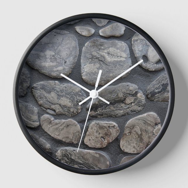 Michigan Petoskey Stones Clock (Front)