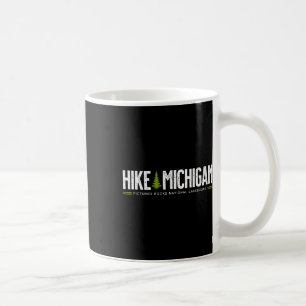 Michigan Pictured Rocks Lakeshore Hike Tree Retro Coffee Mug