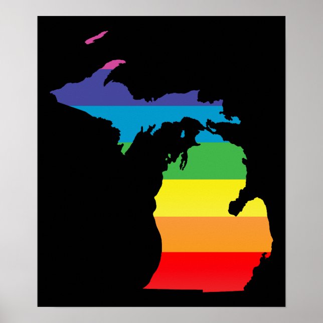 michigan pride. poster (Front)