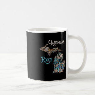 Michigan Rocks Petoskey Stone Hunting Tee Great La Coffee Mug