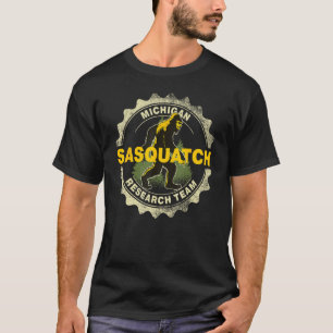 Michigan Sasquatch Research Team Bigfoot Believer T-Shirt