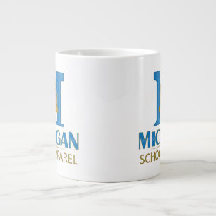 Michigan School Apparel Large Coffee Mug