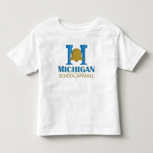 Michigan School Apparel Toddler T-Shirt