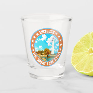 Michigan shot glass