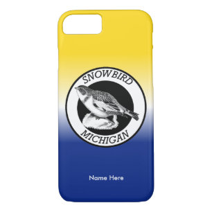MIchigan Snowbird Shield iPhone 8/7 Case