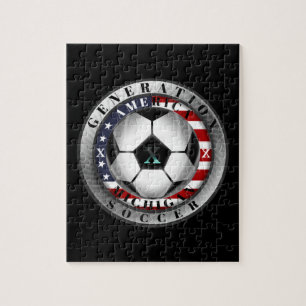 Michigan State Generation X American Soccer Jigsaw Puzzle