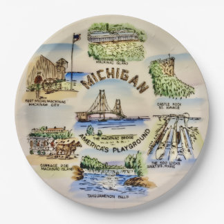 Michigan State Party Plates