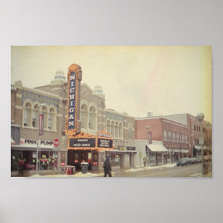 Michigan Theatre Poster