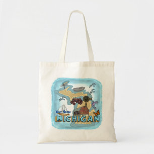 Michigan tote bag