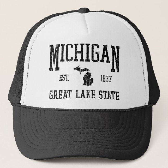 Michigan Trucker Hat (Front)