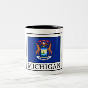 Michigan Two-Tone Coffee Mug