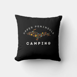 Michigan - Upper Peninsula Camping Pillow