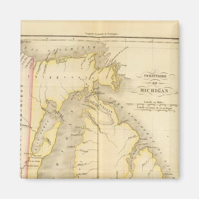 Michigan US Magnet (Front)