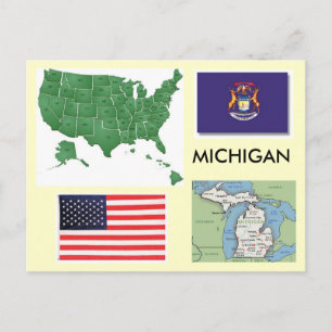 Michigan, USA Postcard