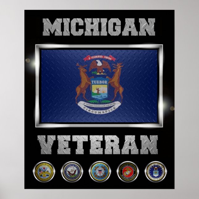 Michigan Veteran poster (Front)