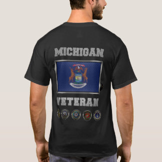 Michigan Veteran poster T-Shirt