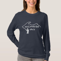 Michigan Wild Logo Long Sleeve T-Shirt