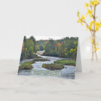 MICHIGAN'S TAHQUAMENON FALLS STATE PARK IN AUTUMN