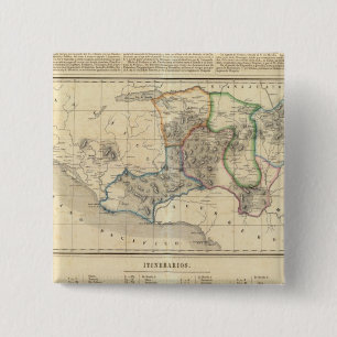 Michoacan, Mexico 2 15 Cm Square Badge