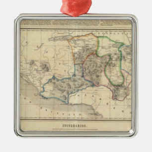 Michoacan, Mexico 2 Metal Tree Decoration