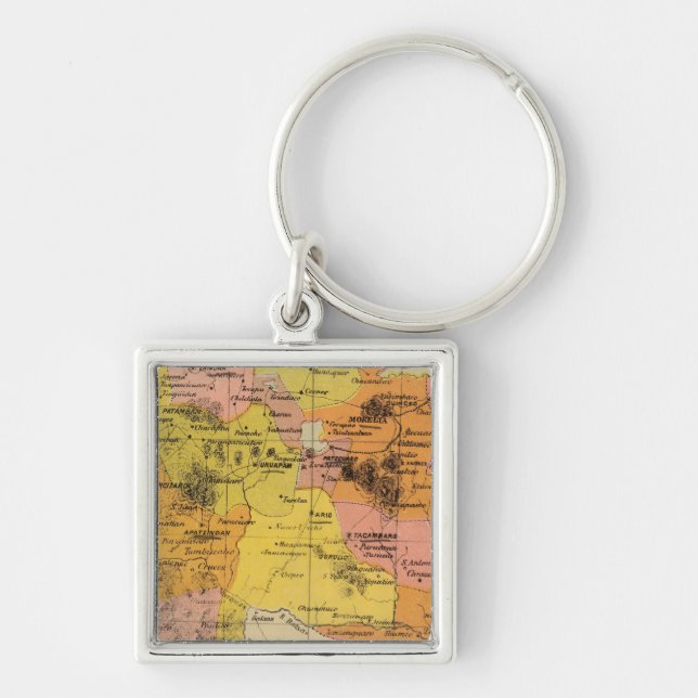 Michoacan, Mexico Key Ring (Front)