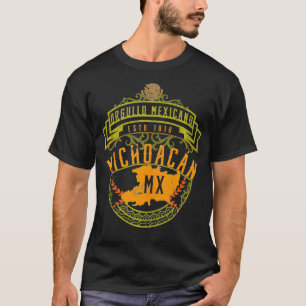 Michoacan State Meico Emblem  T-Shirt