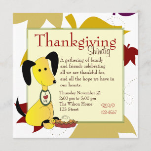 Mick and Henry Love Pie Invitation