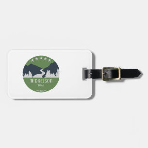 Mickelson Trail Luggage Tag