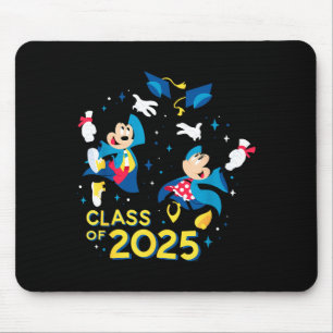 Mickey & minnie mouse graduation class of 2025 pad