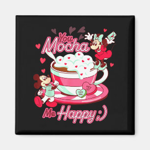 Mickey Amp Minnie Valentines Day You Mocha Me H  Magnet