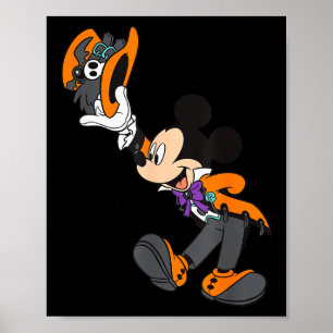 Mickey And Friends Halloween Costume Poster