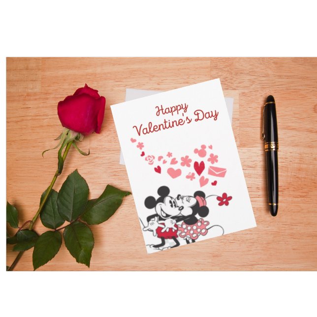 Mickey and Minnie Valentine  Holiday Card (Creator Uploaded)
