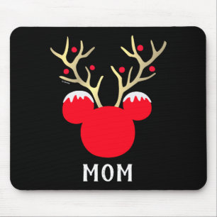 Mickey Family Christmas Mom Mouse Pad