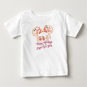 Mickey & Friends Best Christmas Ever Gingerbread  Baby T-Shirt