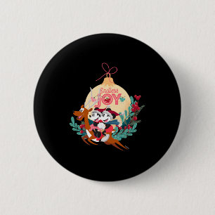 Mickey Minnie Endless Joy  6 Cm Round Badge